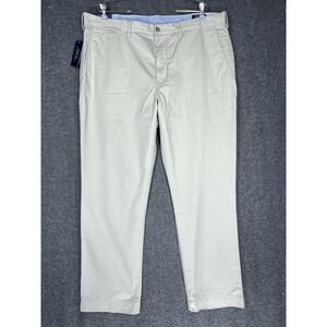 Polo Ralph Lauren Pants Mens 40x30 Beige Chino Stretch Straight Fit Preppy NWT